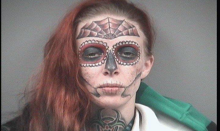 Woman with memorable mugshot arrested again in Ohio