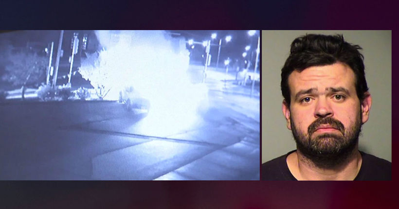 'Too drunk to remember': Case dismissed against man charged with torching SUV in auto shop parking lot