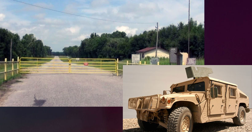 Fort Chaffee Humvee stolen at gunpoint; authorities searching for suspects