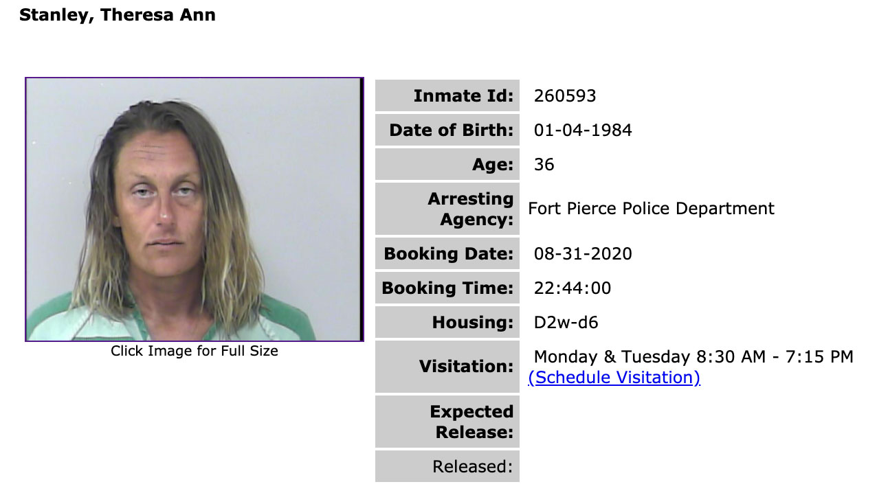 theresa-stanley-st-lucie-county-booking