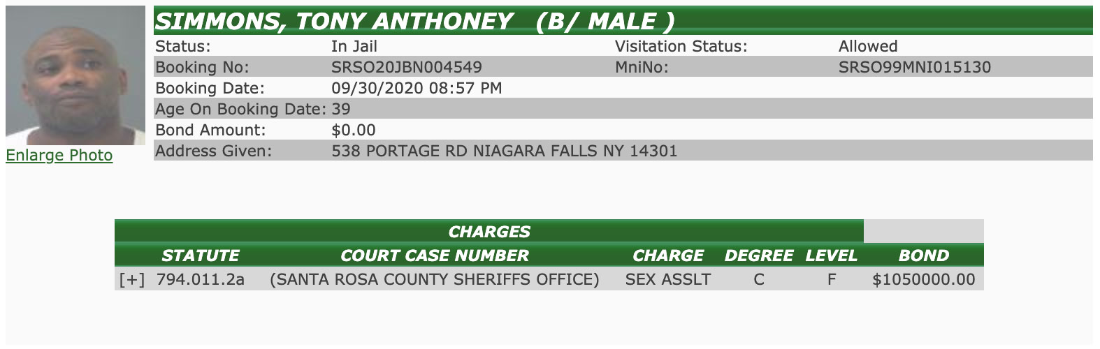tony-anthoney-simmons-santa-rosa-county-jail-booking